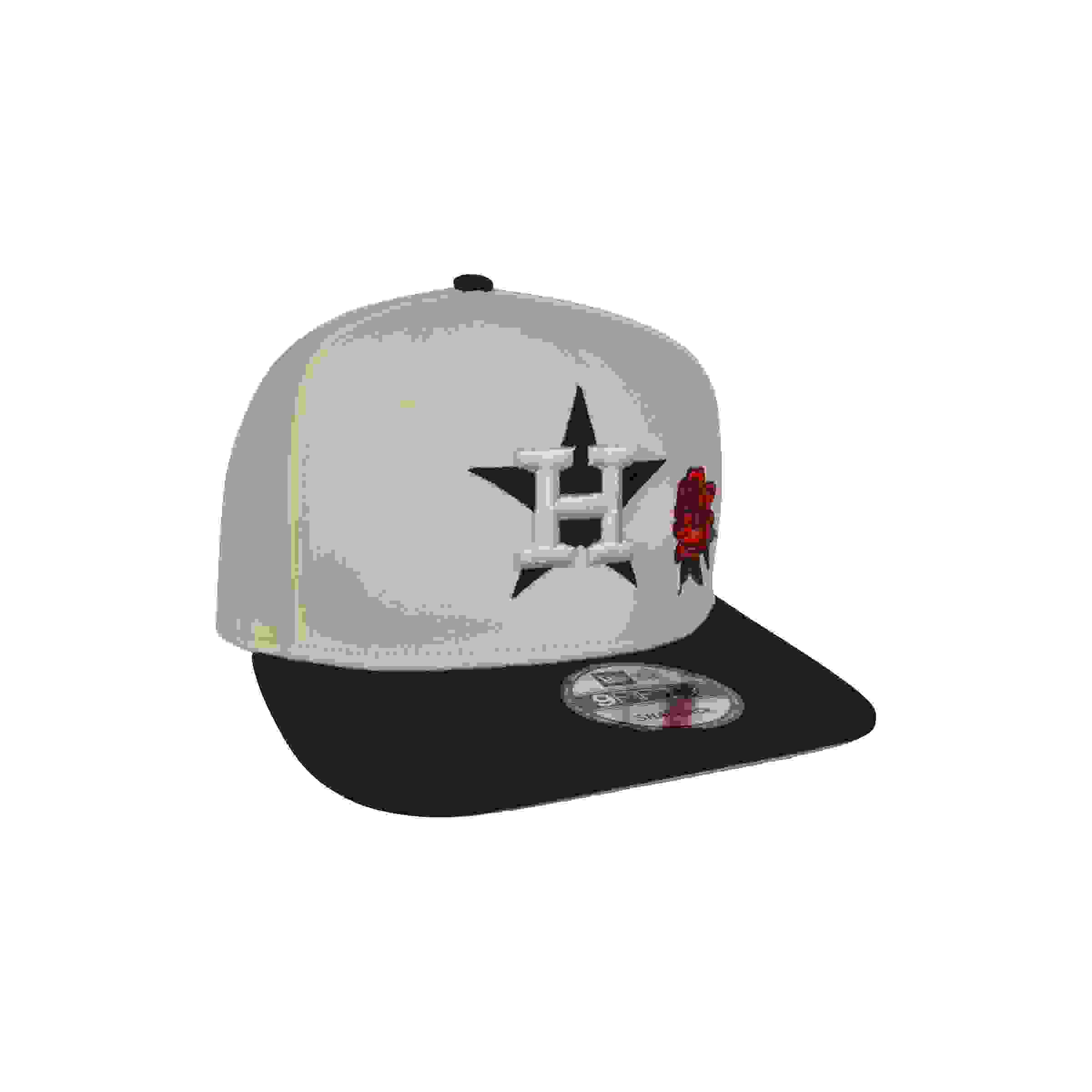 New Era Houston Astros 9FIFTY Roses CreamSnapback Hat